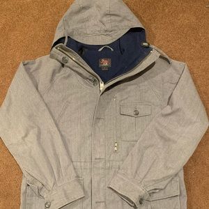Vintage woolrich hooded jacket